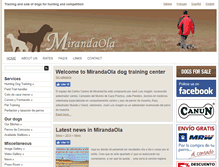 Tablet Screenshot of mirandaola.es